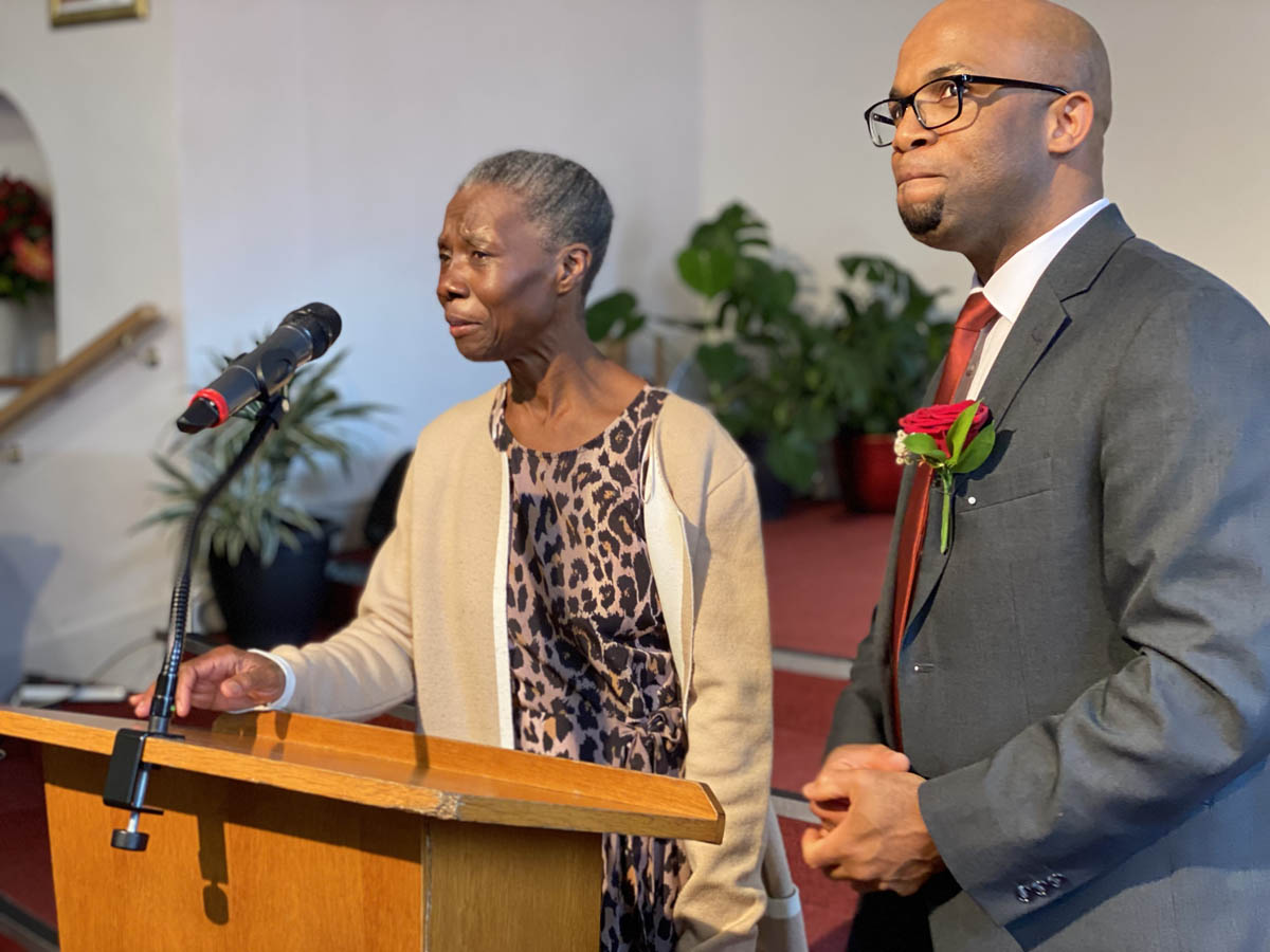Gloria Edwards & Pastor Mario Phillip