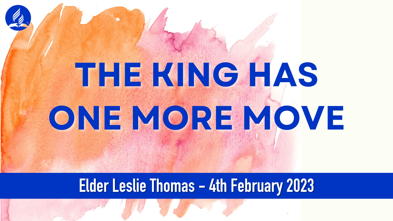 The King Has One More Move